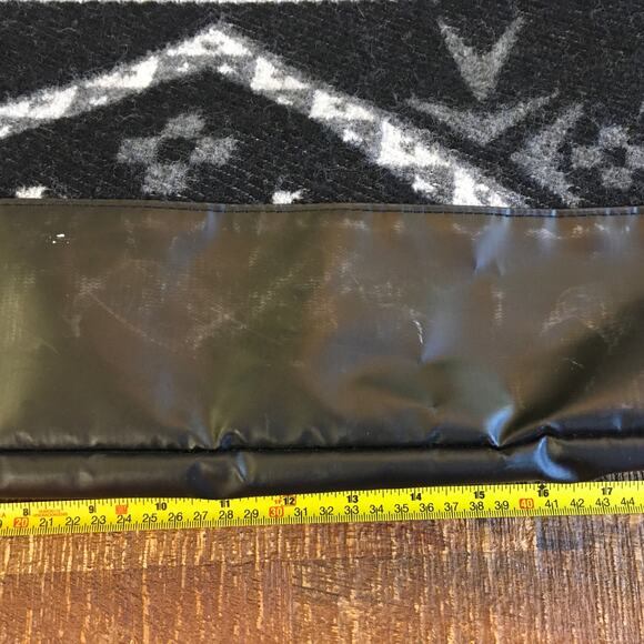 Greyson x Jones G.O.A.T. Aztec Tote Bag Grey Black Weekender Travel 23x15x7 Pack - Picture 9 of 9